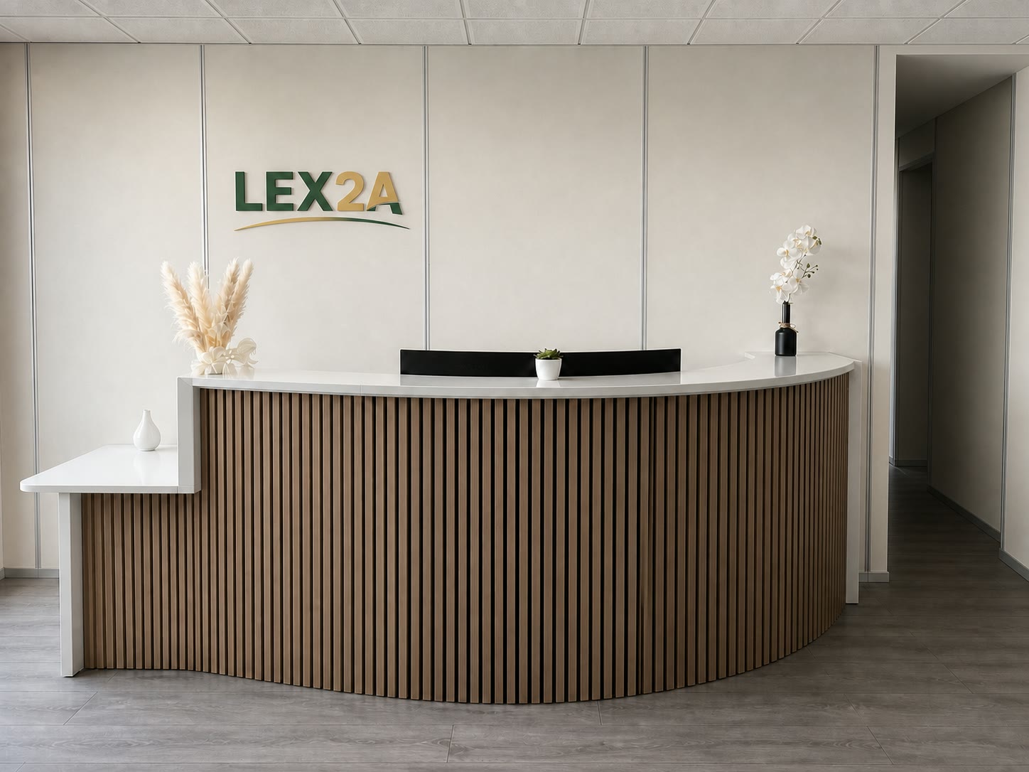 L'accueil du Cabinet d'Avocats LEX2A à Évreux